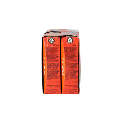 Bebida de zumo disfruta JUVER melocoton 6x200ml image number