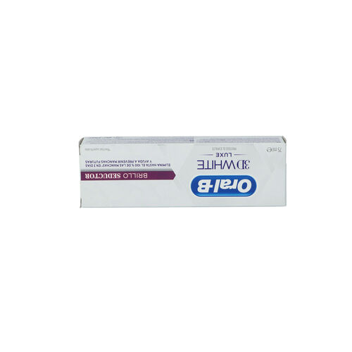 Dent&iacute;frico ORAL-B white luxe brillo seductor 75ml image number