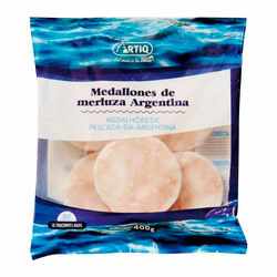MEDALLONES DE MERLUZA ARGENTINA ARTIQ 400g