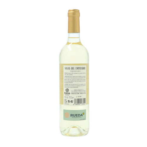 Vino blanco Verdejo DO Rueda NAVAS EMPERADOR 75cl image number