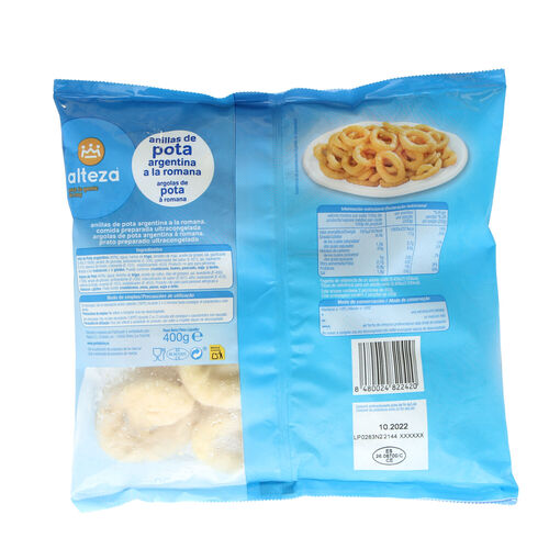 Pota congelada anillas a la romana ALTEZA 400g image number