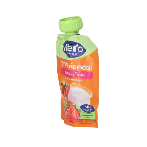 Bolsita HERO merienda yogur fresa 100g image number