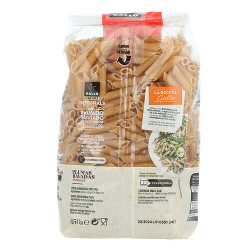 PLUMA RAYADA INTEGRAL GALLO 450g image number