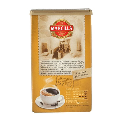 CAFE MOLIDO NATURAL MARCILLA 250g image number