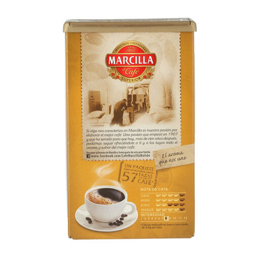 CAFE MARCILLA MOLIDO NATURAL 250g image number