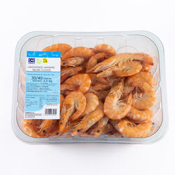 Langostinos VANNAMEI reci&eacute;n cocidos 300g
