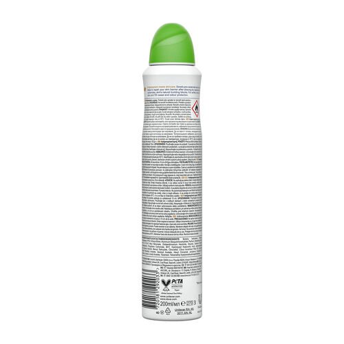 Desodorante Advanced Care Cucumber & Green Tea Scent DOVE 200ml image number