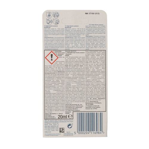 AMBIENTADOR GLADE ELECTRICO RELAX RECAMBIO 20ml image number