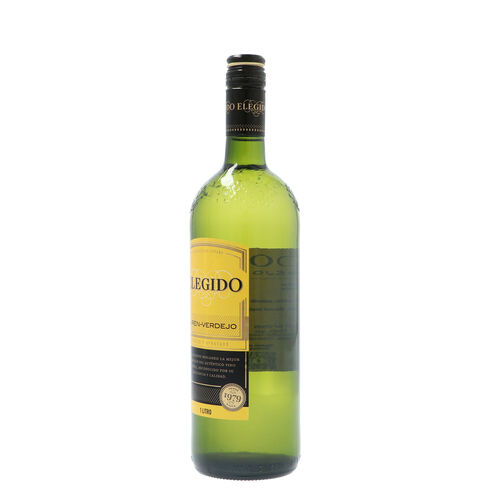 Vino blanco ELEGIDO airen-Verdejo botella 1L image number