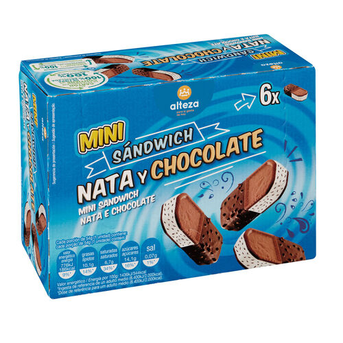 Helado sandwich Mini ALTEZA 6x85ml image number