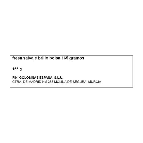 Gominola fresa salvaje sin gluten FINI 165g image number