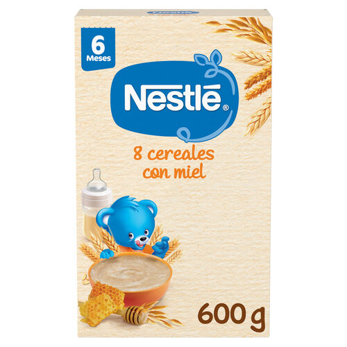 PAPILLA DE 8 CEREALES CON MIEL NESTLE 475g image number