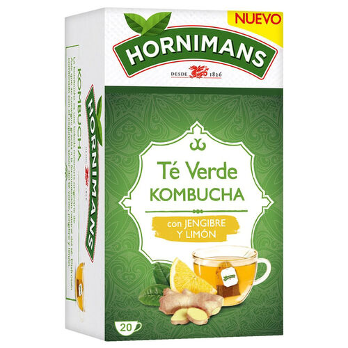 TE VERDE KOMBUCHA HORNIMANS 20 SOBRES image number