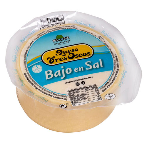 Queso baby bajo en sal TRES OSCOS 450g image number