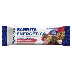 Barrita frutos rojos POWERKING 35g