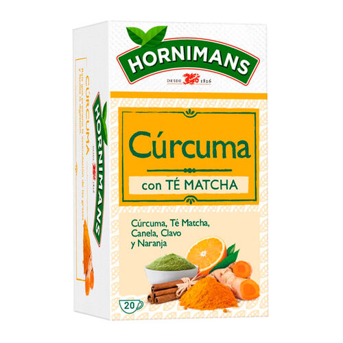 HORNIMANS TE CURCUMA 20 SOBRES image number