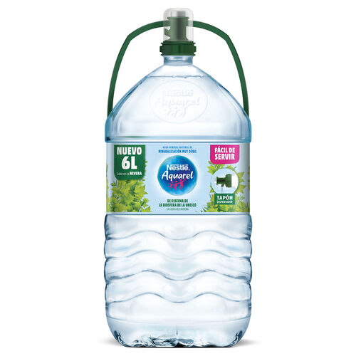 Agua mineral AQUAREL NESTL&Eacute; 6L image number