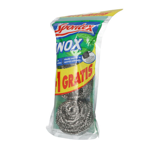 Estropajo inox SPONTEX 2+1uds image number