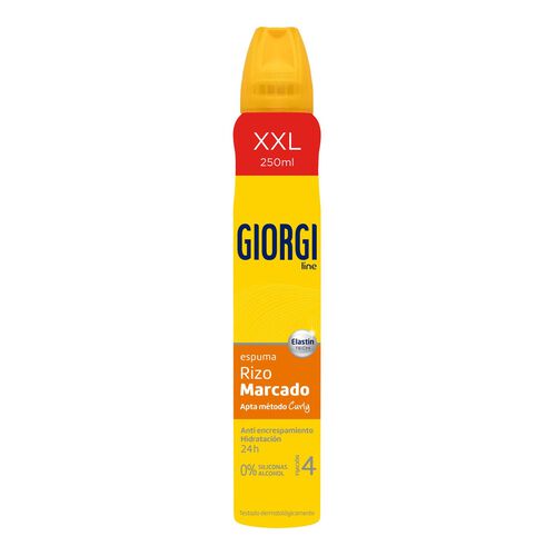 ESPUMA PARA CABELLO RIZOS DEFINIDOS GIORGI 210ml image number