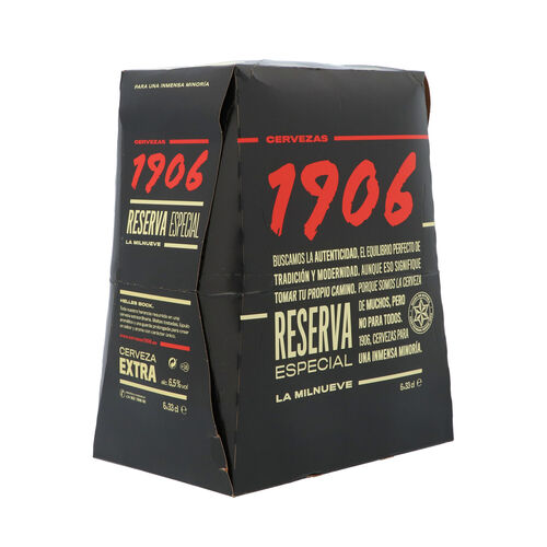 CERVEZA RESERVA 1906 6X33cl image number