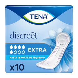 Compresas incontinencia femenina Discreet Extra TENA 10uds