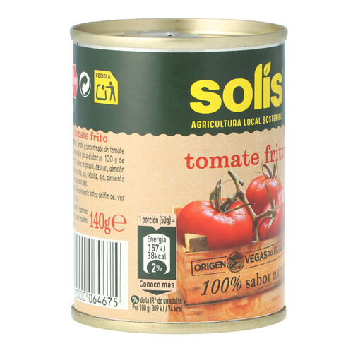 TOMATE FRITO SOLIS 140g image number