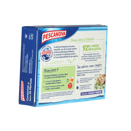 Merluza congelada corazones PESCANOVA 500g image number