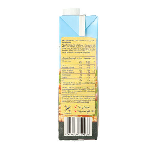 CALDO DE COCIDO GALLINA BLANCA 1L image number