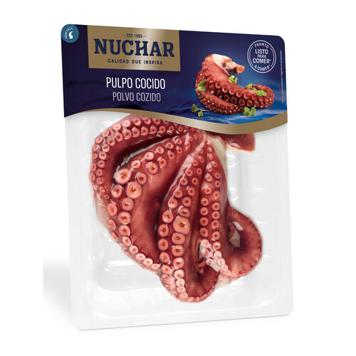 Pulpo cocido mitad NUCHAR 400g image number