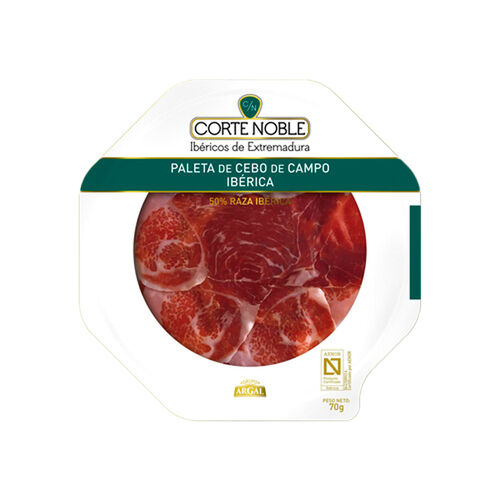 JAMON IBERICO CEBO CORTE NOBLE 70g image number