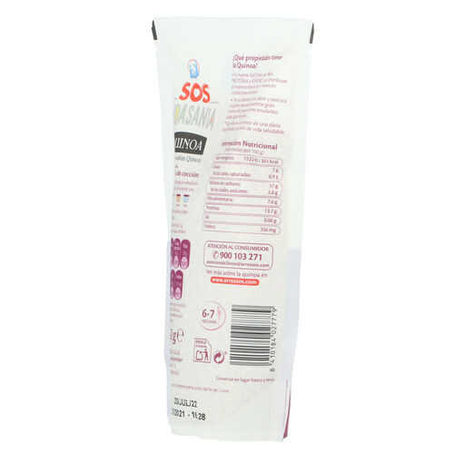 QUINOA SOS VIDASANIA 250g image number