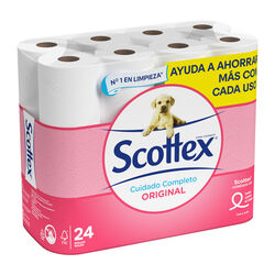 Papel higi&eacute;nico original SCOTTEX 24uds