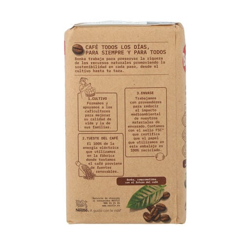 Caf&eacute; molido descafeinado BONKA 250g image number