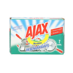 Estropajo jabonoso AJAX 7uds