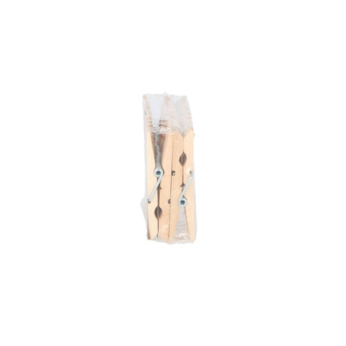 PINZAS SELEX MADERA 24uds image number