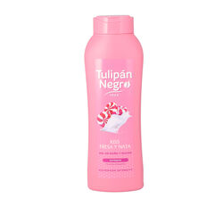 GEL DE BAÑO NATA Y FRESA TULIPAN NEGRO 600ml