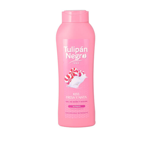 GEL DE BAÑO NATA Y FRESA TULIPAN NEGRO 600ml image number