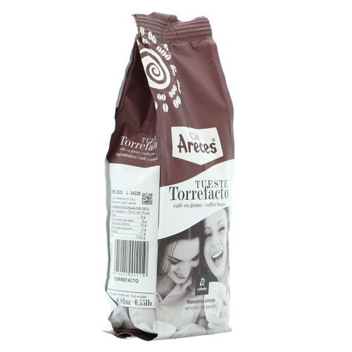 Caf&eacute; ARECES grano torrefacto 250g image number
