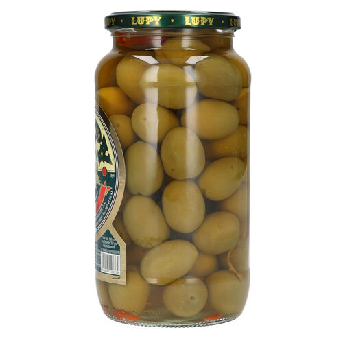 Aceituna gordal picante LUPY tarro 950g image number