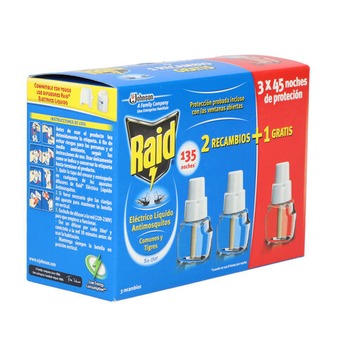 Insecticida electrico liquido recambio RAID 2 x 45 noches image number