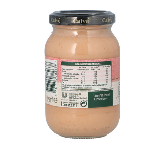 SALSA CALVE ROSA 225ml image number