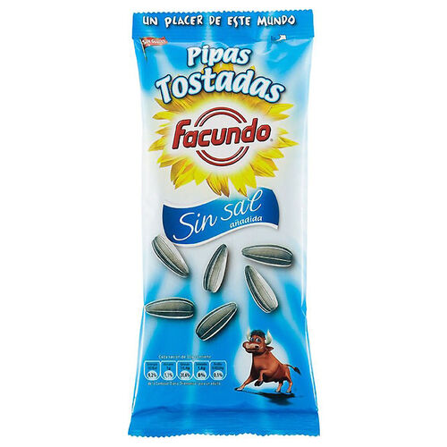 PIPAS TOSTADAS SIN SAL FACUNDO100g image number