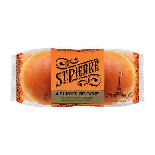 Pan burguer Brioche ST. PIERRE 250g image number