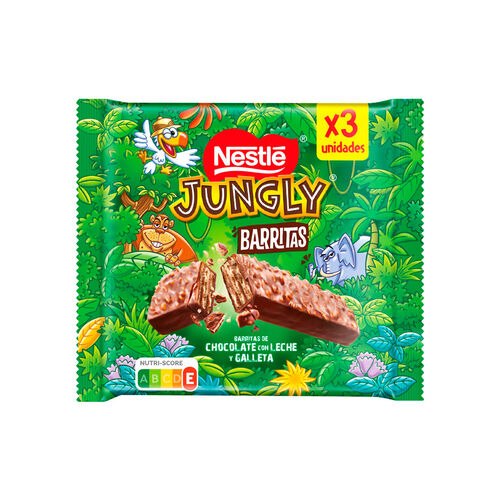 BARRITA NESTLE JUNGLY PACK 3x34g image number