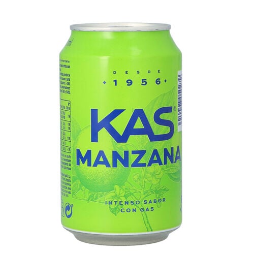 REFRESCO MANZANA KAS LATA 33cl image number