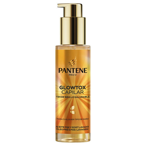 Tratamiento Glowtox Capilar aceite pre-post lavado PANTENE 100ml image number