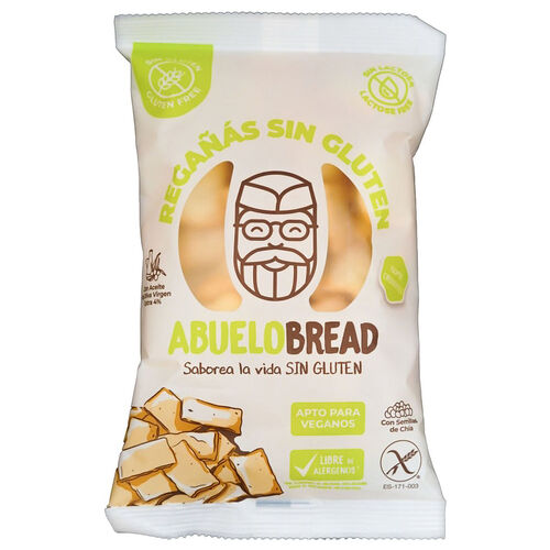REGAÑAS SIN GLUTEN ABUELO BREAD 100g image number