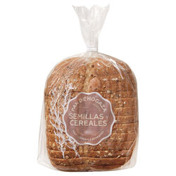 Pan de hogaza con semillas y cereales 500g