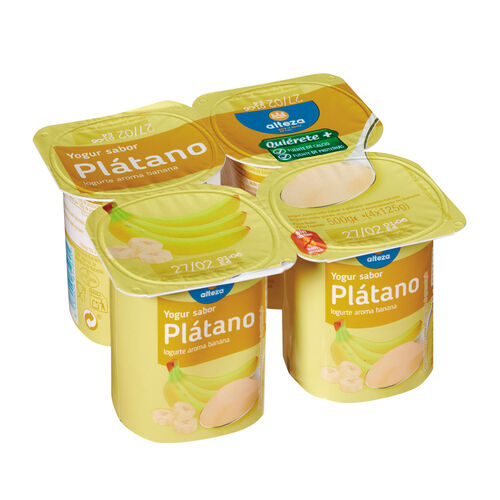 YOGUR ALTEZA PLATANO 4x125g image number