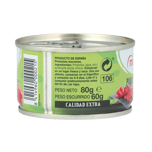 Pimientos MARCOVE 80g image number